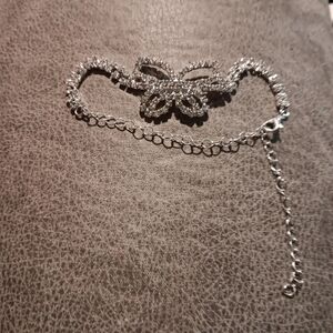 Silver Butterfly Chain Bracelet